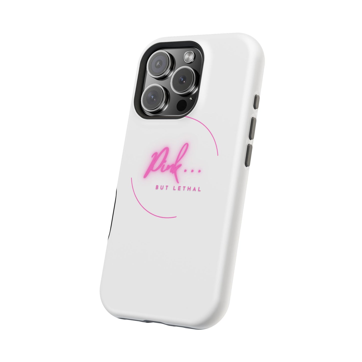 Pink But Lethal Magnetic Tough Case – Stylish and Durable Phone Protection