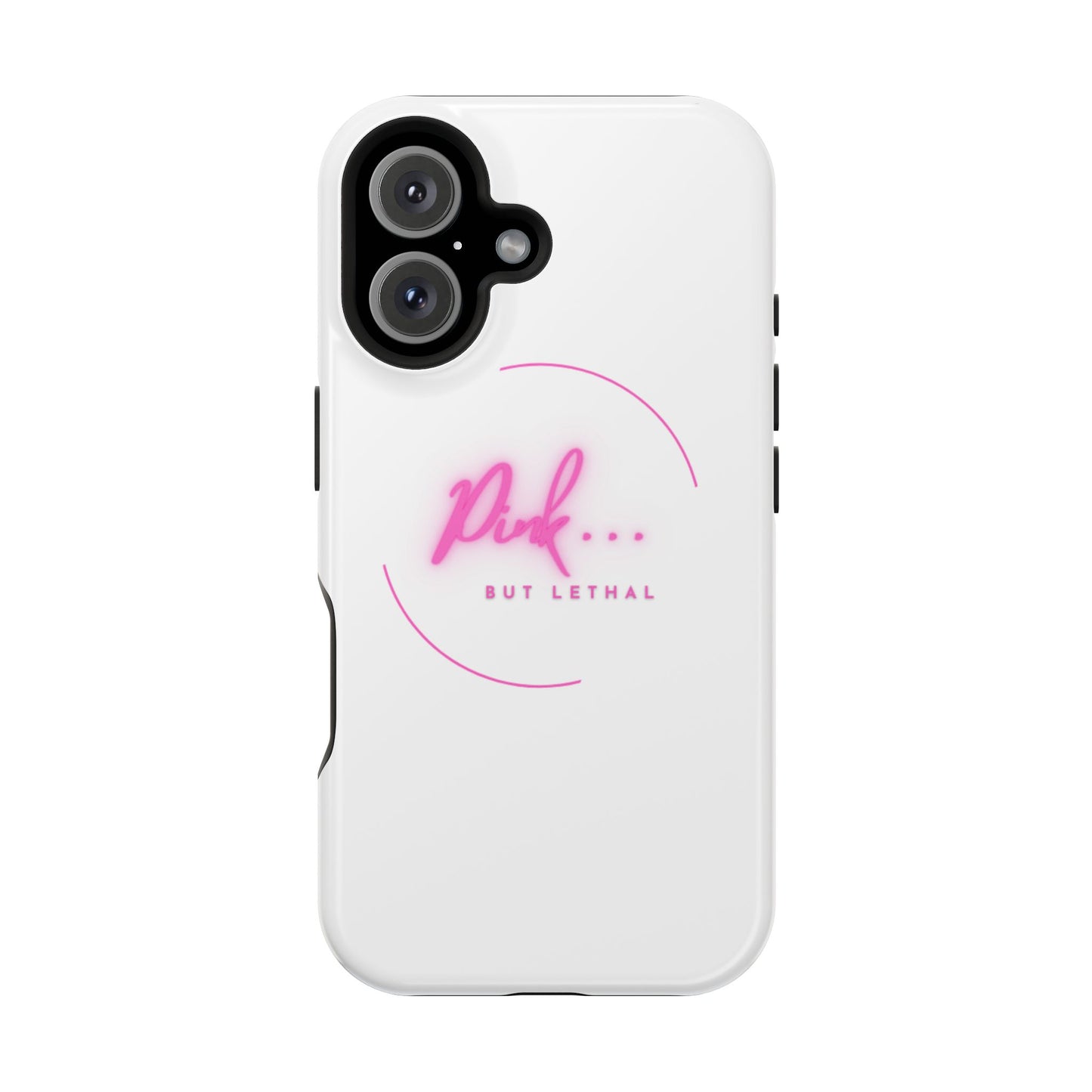 Pink But Lethal Magnetic Tough Case – Stylish and Durable Phone Protection