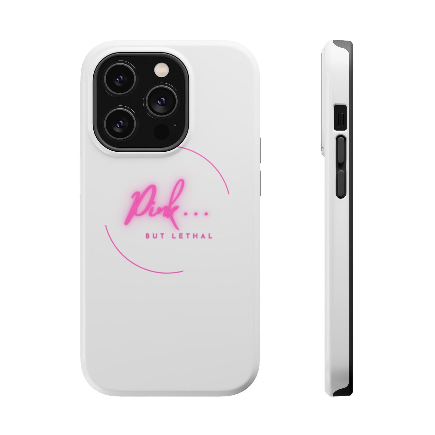 Pink But Lethal Magnetic Tough Case – Stylish and Durable Phone Protection