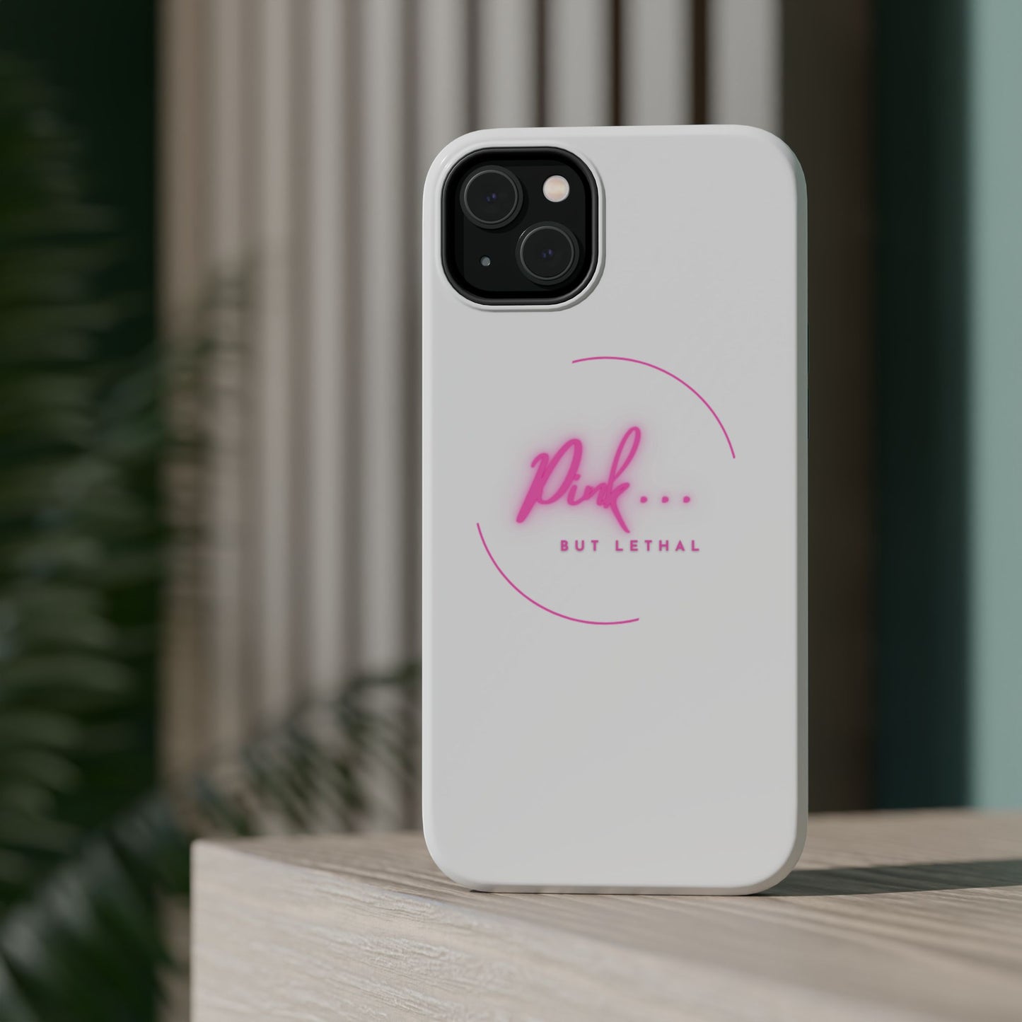 Pink But Lethal Magnetic Tough Case – Stylish and Durable Phone Protection