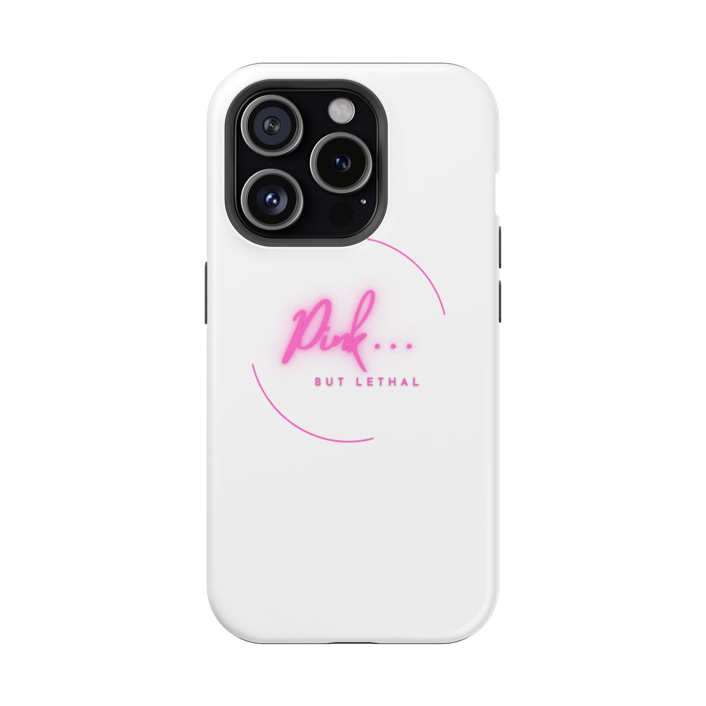 Pink But Lethal Magnetic Tough Case – Stylish and Durable Phone Protection