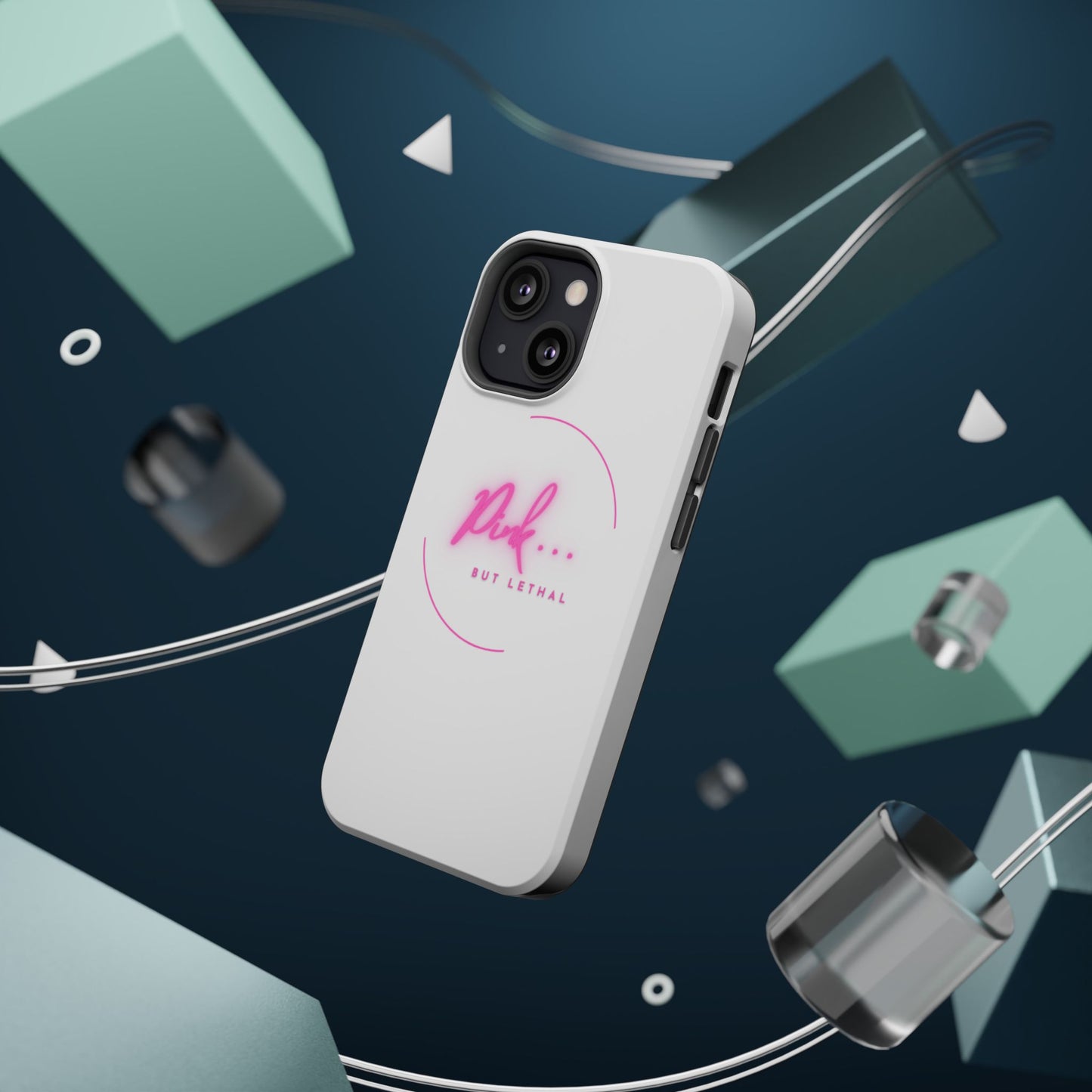 Pink But Lethal Magnetic Tough Case – Stylish and Durable Phone Protection