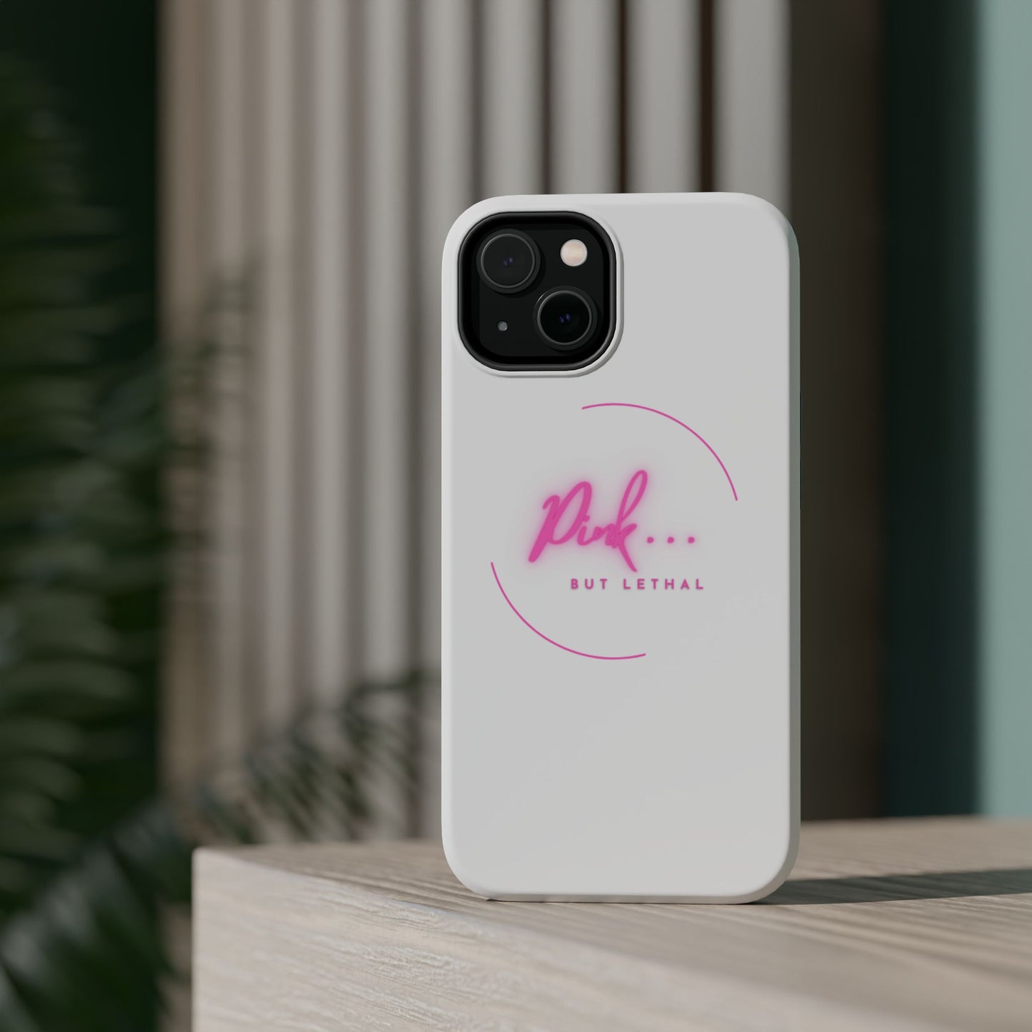 Pink But Lethal Magnetic Tough Case – Stylish and Durable Phone Protection