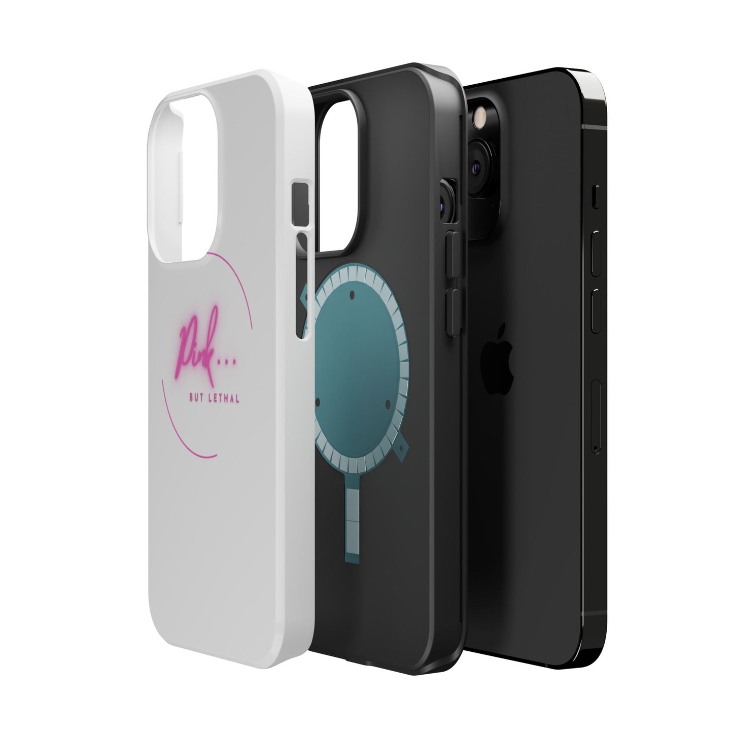 Pink But Lethal Magnetic Tough Case – Stylish and Durable Phone Protection