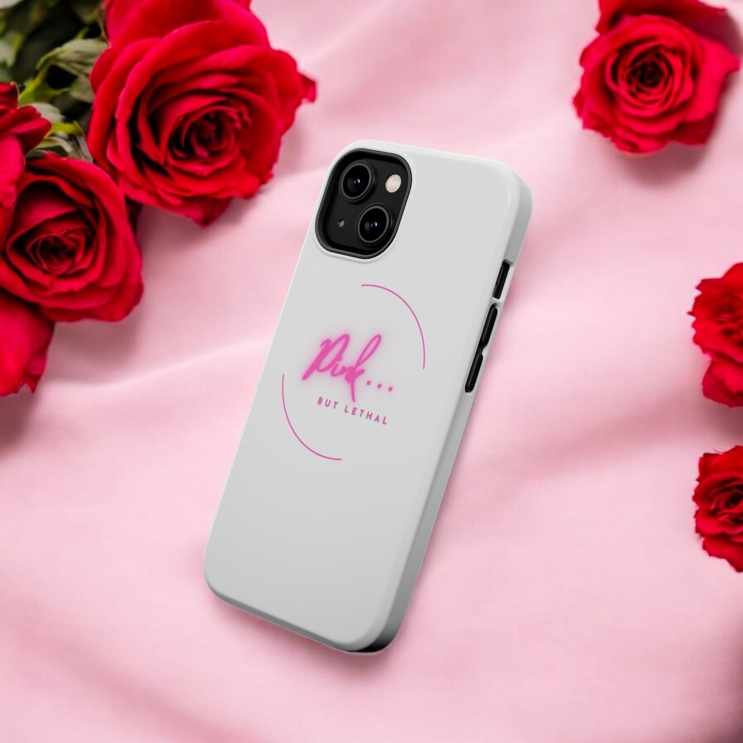 Pink But Lethal Magnetic Tough Case – Stylish and Durable Phone Protection